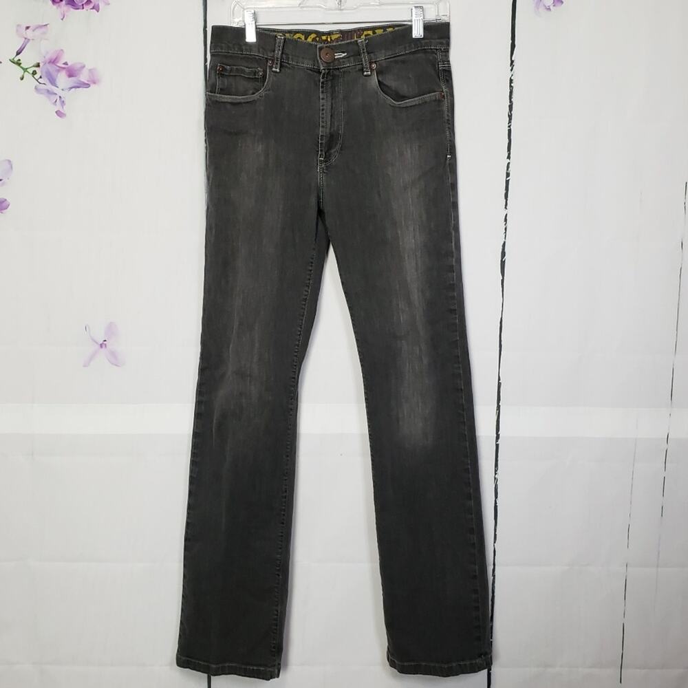 Trigger Jeans Premium Faded Black Denim Jeans 32